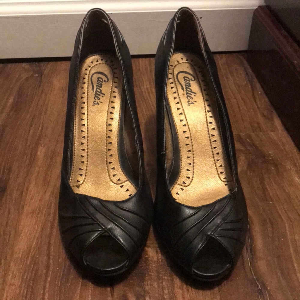 Black heels